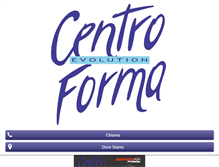 Tablet Screenshot of centroformaevolution.it